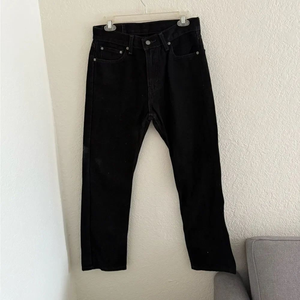 Levi's Black Slim Straight Men's Jeans